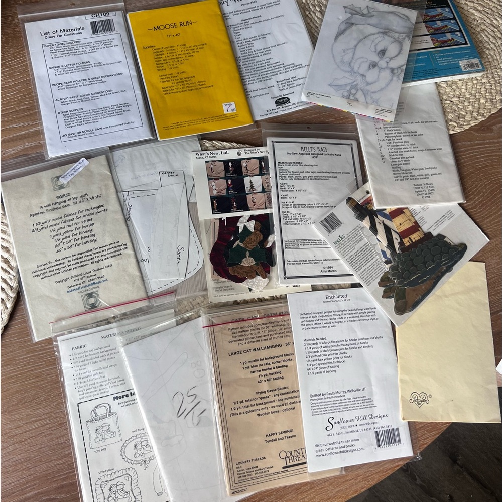 Assorted Craft Pattern Collection - Picture 8 of 9